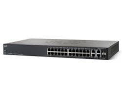 SRW224G4-K9-EU, Коммутатор Cisco SB SF 300-24 24-port 10/100 Managed Switch with Gigabit Uplinks