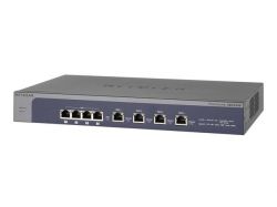 SRX5308-100RUS, Маршрутизатор NETGEAR SRX5308-100RUS Gigabit ProSafe firewall (4 WAN and 4 LAN 10/100/1000 Mbps ports) with 125 IPSec and 50 SSL VPN tunnels and load balancing 