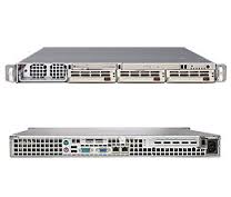SYS-8014T-T, Серверная платформа Supermicro BBNS 1U QUAD 604PIN 7100 X6QTE+ 3X SATA BAYS 1000W