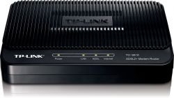 TD-8816, TP-Link TD-8816 1 ethernet port ADSL2+ router with bridge and NAT router, Trendchip, ADSL/ADSL2/ADSL2+, Annex A, with ADSL spliter