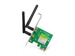 TL-WN881ND, Сетевая карта TP-Link TL-WN881ND 300Mbps Wireless N PCI Express Adapter, Atheros, 2T2R, 2.4GHz, 802.11n/g/b, 2 detachable antennas