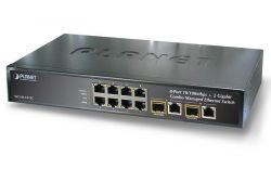 WGSD-1022C,2-Port 1000Base-T/SFP Gigabit + 8-Port 10/100 Ethernet Switch (WEB/SNMP)