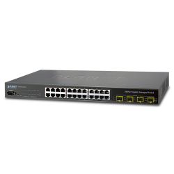 WGSW-24040,24-Port Layer 2/4 SNMP Managed Gigabit Ethernet Switch with 4*MiniGBIC (SFP)