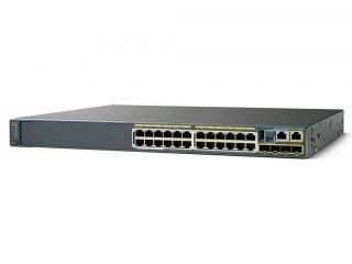 WS-C2960RX-24PS-L, Коммутатор Cisco WS-C2960RX-24PS-L 2960-X 24 GigE PoE 370W, 4 x 1G SFP, LAN Base