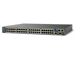 WS-C2960S-48LPD-L=, Коммутатор Cisco WS-C2960S-48LPD-L= Catalyst 2960 48 GigE PoE 370W 2 x 10G SFP+ LAN Base