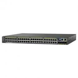 WS-C2960S-F48FPS-L, Коммутатор Cisco WS-C2960S-F48FPS-L= Cisco catalyst WS-C2960S-F48FPS-L, 48 FastEthernet 10/100, 4 SFP GE uplinks, Flexstack, 802.011af/at POE/POE+, LAN base managable