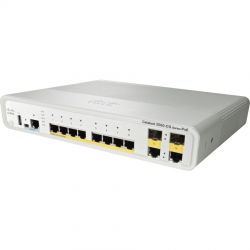 WS-C3560C-8PC-S=, Коммутатор Cisco WS-C3560C-8PC-S= Catalyst 3560 Switch 8 FE PoE 2 x Dual Uplink IP Base