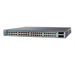 WS-C3560E-48PD-SF=, Коммутатор Cisco WS-C3560E-48PD-SF= Catalyst 3560 48 портов 10/100/1000 PoE+2*10GE(X2) 1150W IPB