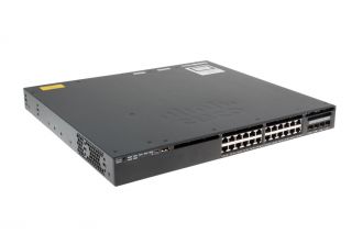 WS-C3650-24PS-E, Коммутатор Cisco WS-C3650-24PS-E Catalyst 3650 24 Port PoE 4x1G Uplink IP Services
