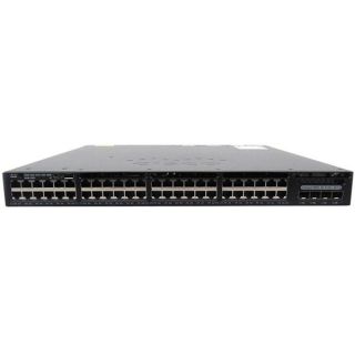 WS-C3650-48PS-L, Коммутатор Cisco WS-C3650-48PS-L Cisco Catalyst 3650 48 Port PoE 4x1G Uplink LAN Base