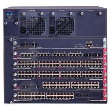 WS-C4006=, Коммутатор Cisco WS-C4006= Catalyst 4006, до 240 портов 10/100 Ethernet для коммуникационных центров, до 90 портов Gigabit Ethernet для центров обработки данных, 6 гнезд расширения.