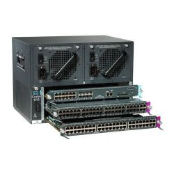 WS-C4503-S2+48, Коммутатор Cisco WS-C4503-S2+48 Cisco Cat4503 Bundle, 1x 1000AC, 1x S2+, 1x WS-X4148-RJ