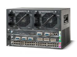 WS-C4503E-S6L-1300, Коммутатор Cisco WS-C4503E-S6L-1300 Cisco 4503-E Chassis, One WS-X4648-RJ45V+E, Sup6L-E, 1300W PS