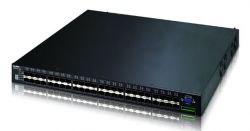 XGS4700-48F, ZyXEL Коммутатор L3+ Gigabit Ethernet с 48 SFP-слотами и 2 слотами расширения 10G