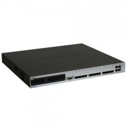 DGS-3612G/E, D-Link 8 SFP Port + 4 combo 1000BASE-T/SFP, xStack L3 Management Switch, 19"