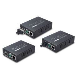 GT-806A60, 10/100/1000Base-T to WDM Bi-directional Fiber Converter - 1310nm - 60KM