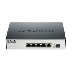 DGS-1100-06/ME/A1A, D-Link DGS-1100-06/ME, 5 10/100/1000Base-T ports and 1 SFP port Metro CPE