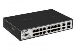 DES-3200-18/E, D-Link DES-3200-18, 16-Port 10/100Mbps + 1 100/1000 SFP + 1 Combo 1000BASE-T/SFP L2 Management Switch (DES-3200-18/B1A)