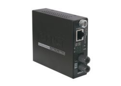 FST-801, 10/100Base-TX to 100Base-FX (ST) Smart Media Converter
