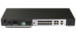 DGS-3700-12G, D-LINK DGS-3700-12G Управляемый коммутатор L3, 8xSFP, 4xCombo GE SFP/1000BaseT, 2x1000Mbps advanced features ports, 19''