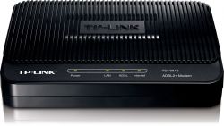 TD-8616, TP-Link TD-8616 1 ethernet port ADSL2+ modem with bridge mode, Trendchip, ADSL/ADSL2/ADSL2+, Annex A, with ADSL spliter