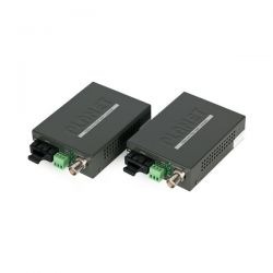VF-102-KIT, Video over Fiber(FC) converter up to 20KM, a pair include Tx & Rx in package