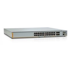 AT-x610-24Ts-POE+, Коммутатор Allied Telesis AT-x610-24Ts-POE+ 24 Port PoE+ Gigabit Advanged Layer 3 Switch w/ 4 SFP + NetCover Basic One Year Support Package