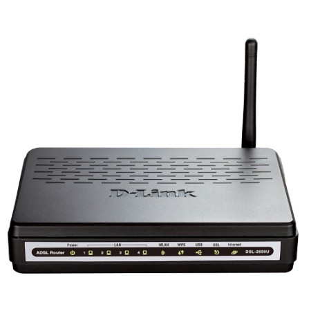 МАРШРУТИЗАТОР D-LINK DSL-2600U/BA/C4C