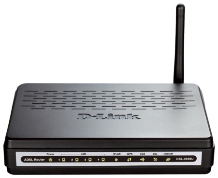 МАРШРУТИЗАТОР D-LINK DSL-2650U/NRU/C