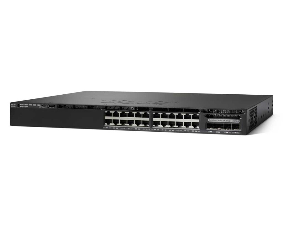 Коммутатор Cisco WS-C3850-24PW-S
