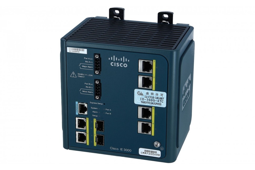 Коммутатор Cisco IE-3000-4TC