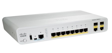 Коммутатор Cisco WS-C2960C-8PC-L