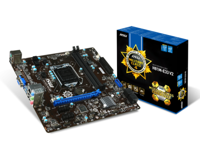 Материнская плата MSI H81M-E33