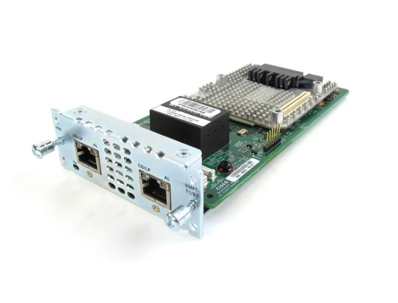 Модуль Cisco NIM-2MFT-T1/E1