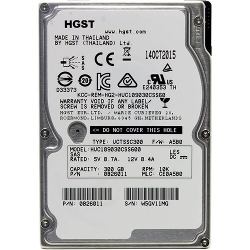 Жесткий диск HGST HUC109030CSS600