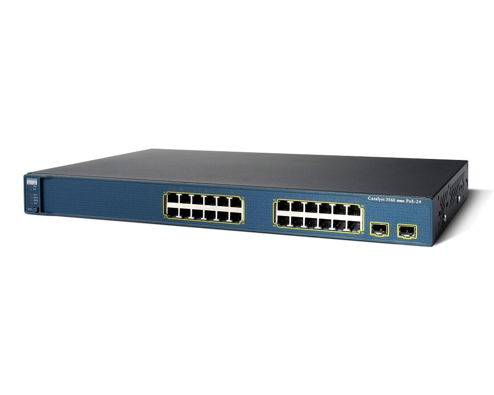 Коммутатор Cisco WS-C3560-24PS-S