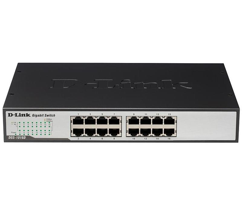 Коммутатор D-Link DGS-1016D/GE