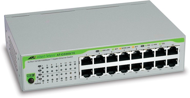 КОММУТАТОР ALLIED TELESIS AT-GS900/16