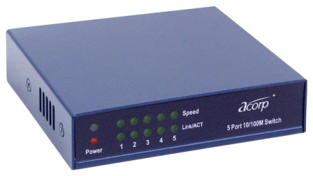 Коммутатор ACORP HU5D