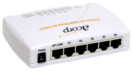 Коммутатор ACORP HU5DP