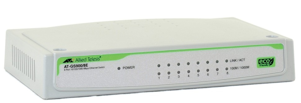 КОММУТАТОР ALLIED TELESIS AT-GS900/8