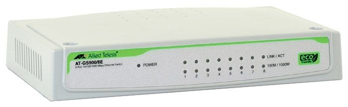 КОММУТАТОР ALLIED TELESIS AT-GS900/8-XX