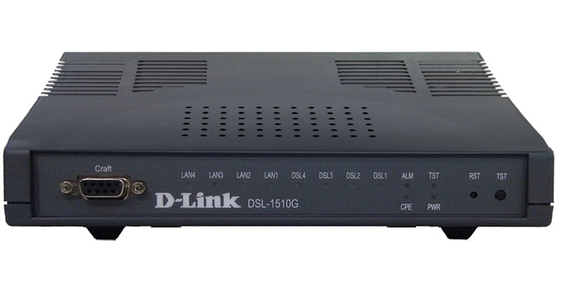 МАРШРУТИЗАТОР D-LINK DSL-1510G
