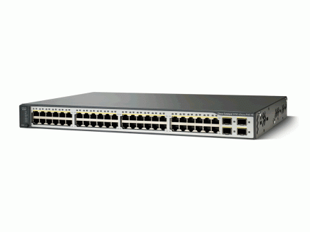 Коммутатор Cisco WS-C3750V2-48PS-E
