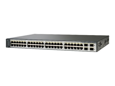 Коммутатор Cisco WS-C3750V2-48PS-S