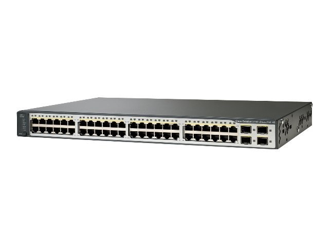 Коммутатор Cisco WS-C3750V2-48PS-S